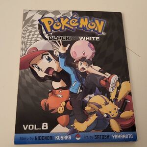 Pokemon Black and White Vol. 8 first printing